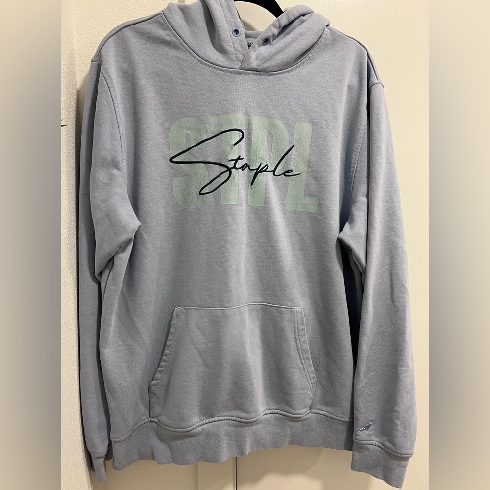 Blue Staple logo hoodie sweater